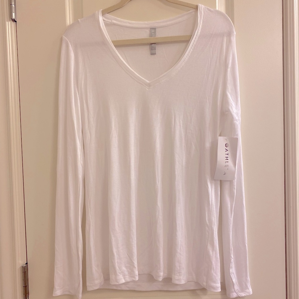 Athleta Cloudlight V Neck Top